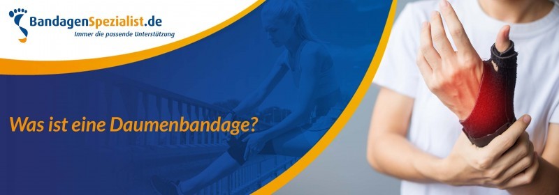 was ist eine daumenbandage